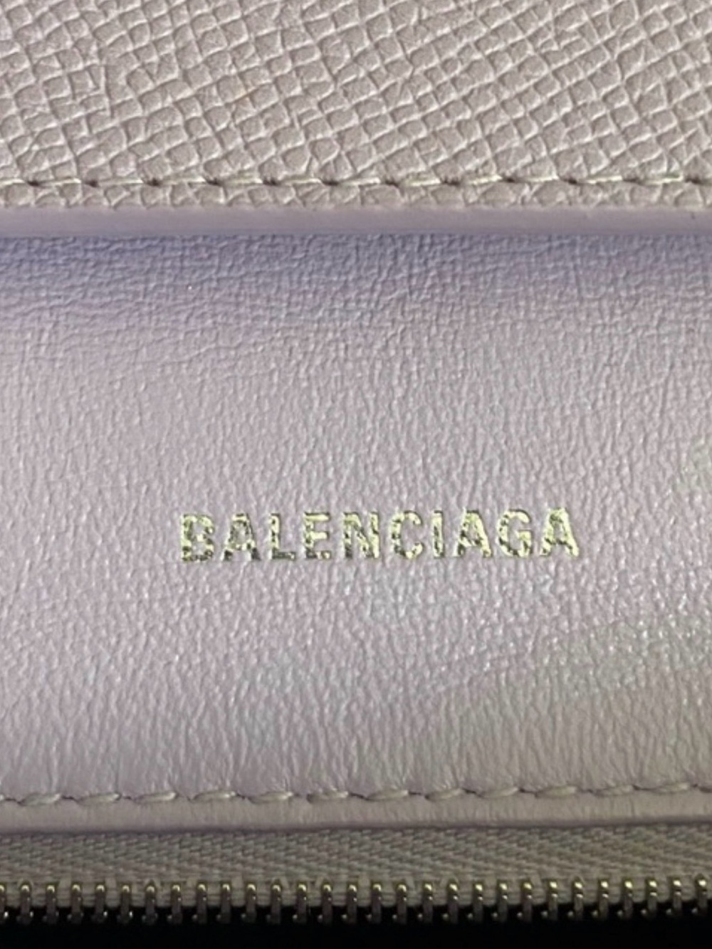 AUTH BALENCIAGA Hourglass Downtown Lilac Shoulder Bag crossbody COA INCLUDED - Picture 5 of 13